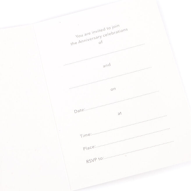 Anniversary Party Decorations From 99p Card Factory