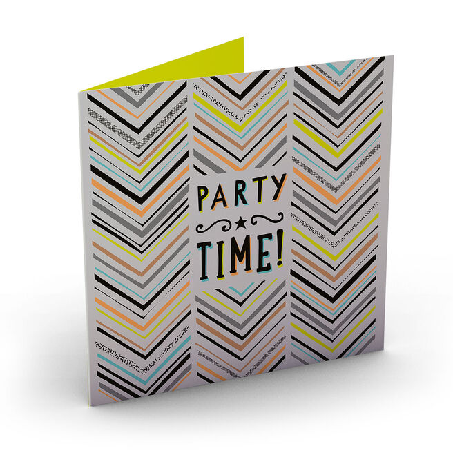 Personalised Bright Ideas Card - Party Time