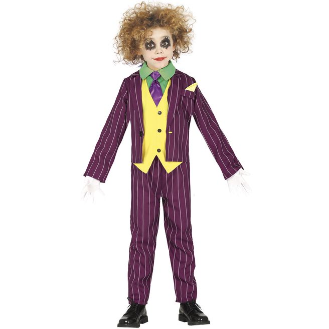 Crazy Villain Children's Fancy Dress Costume