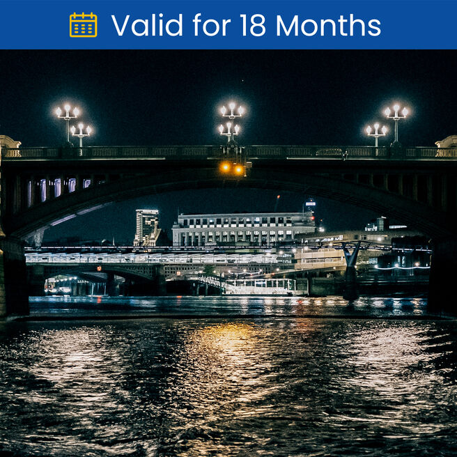 London Ghost Boat Tour for Two Gift Experience Day