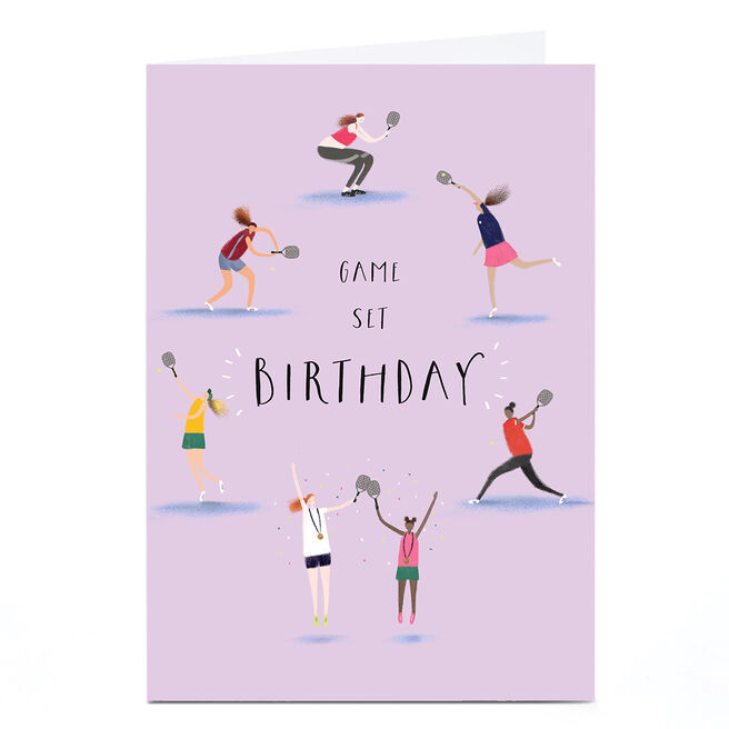 Birthday Card -  Game, Set, Birthday