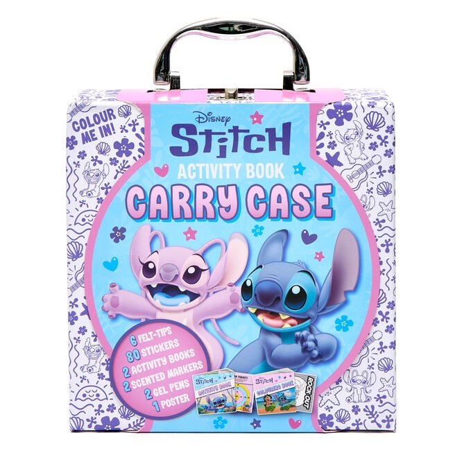 Disney Stitch Activity Book Carry Case