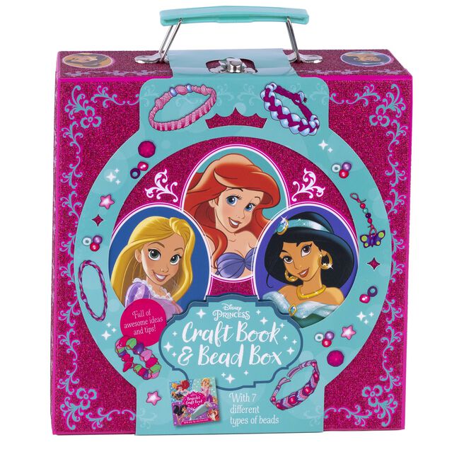 Disney Princess Craft Book & Bead Box