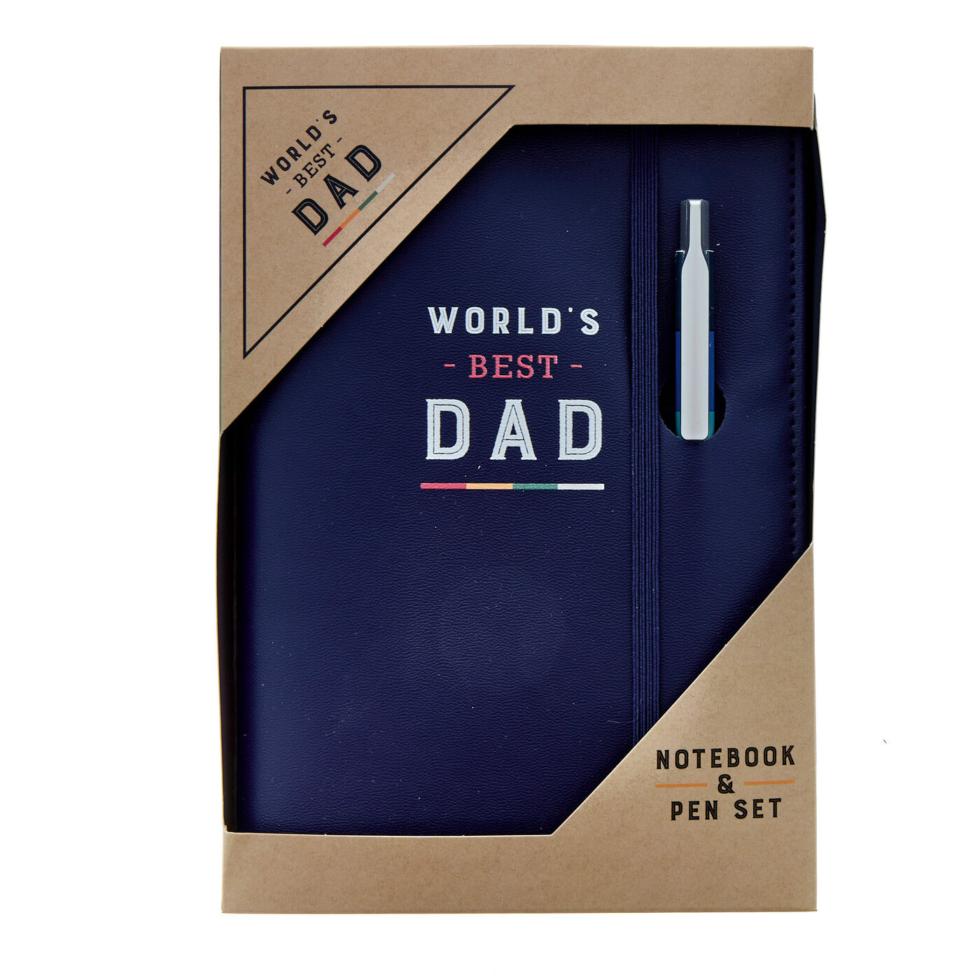 Buy World's Best Dad Notebook & Pen Gift Set for GBP 3.99 Card Factory UK