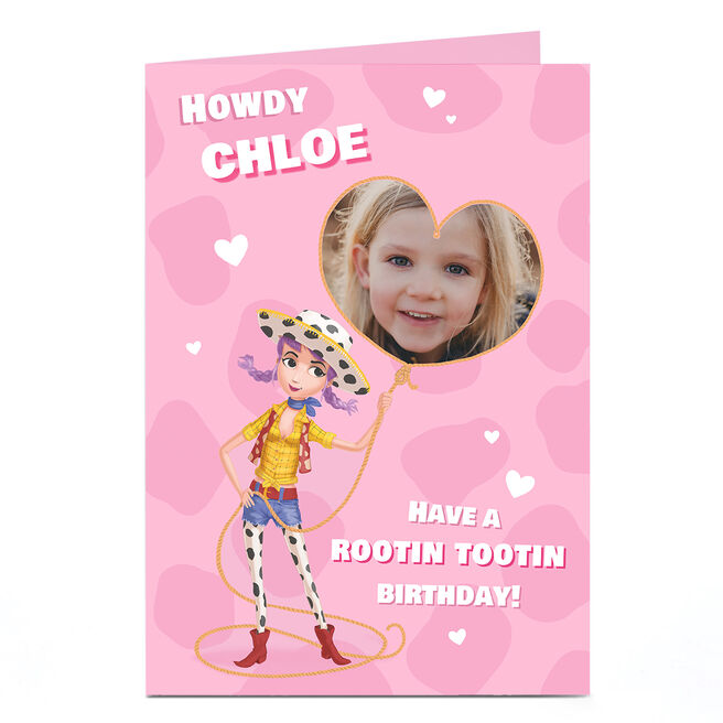 Personalised Photo Card - Howdy Birthday Girl