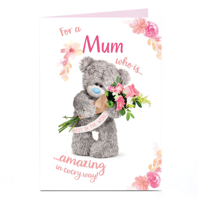 Personalised Tatty Teddy Mother's Day Card - Amazing In Every Way