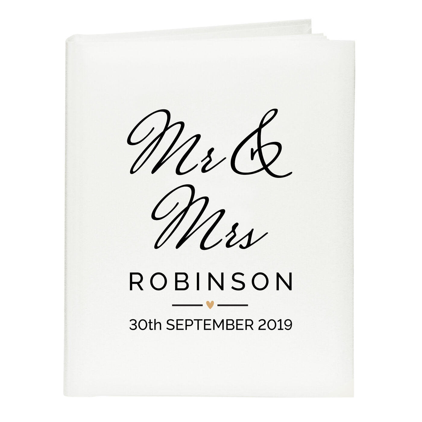 Buy Personalised Wedding Album for GBP 25.49 Card Factory UK