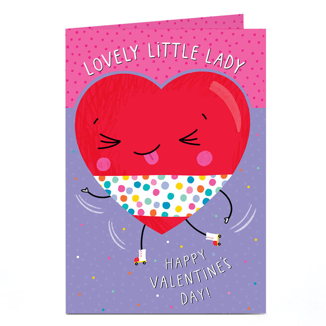 Valentine's Day Card For Daughter - Lovely Little Lady
