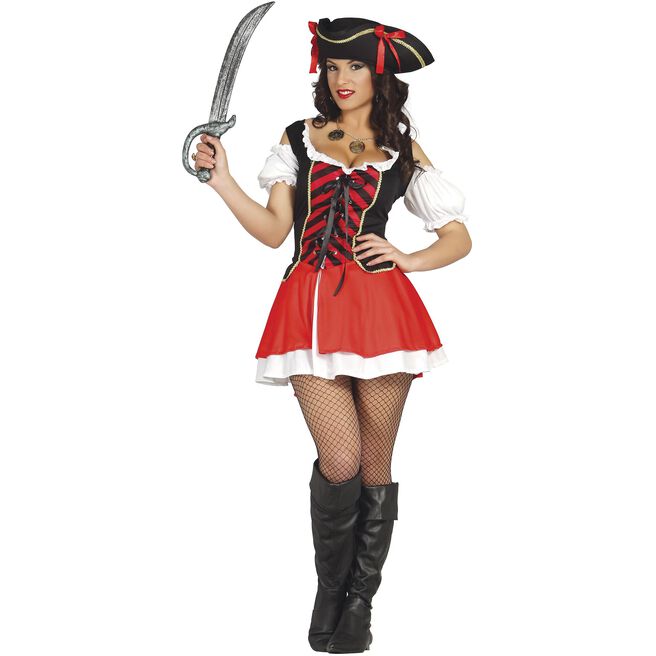 Woman Corsair Adult Fancy Dress Costume 