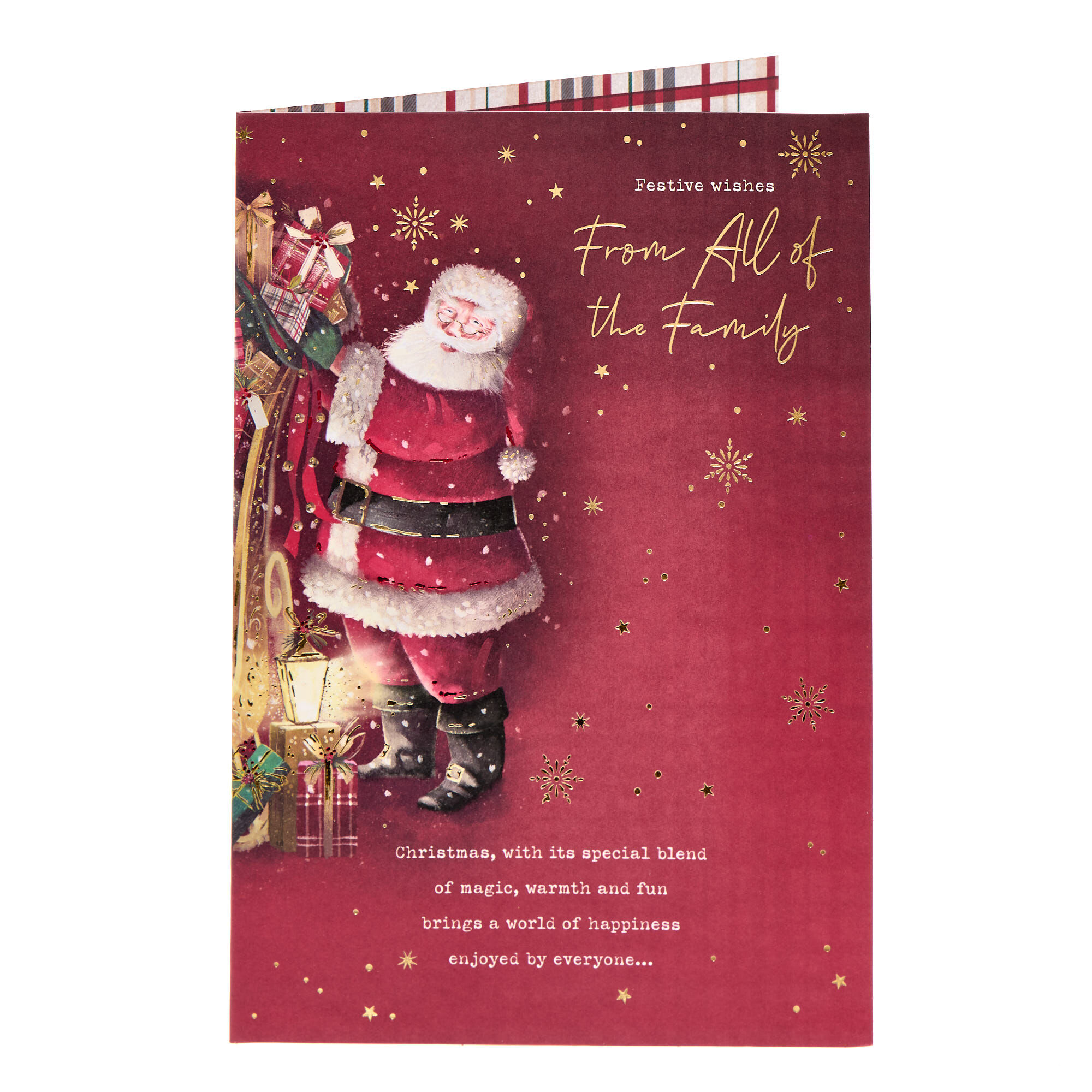 American Greetings #S8 Jolly Wishes Christmas Card, 1 Ct - Foods Co - View #13