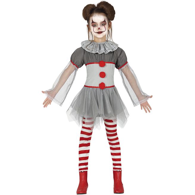 Bad Clown Children's Fancy Dress Costume