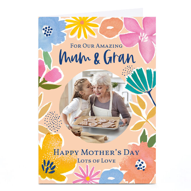 Photo Ebony Newton Mother's Day Card - Mum & Gran
