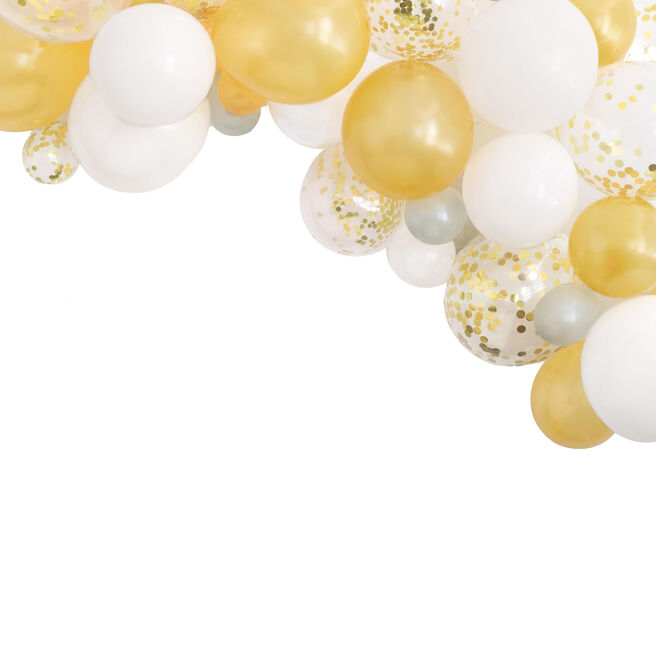 Gold Latex Balloon Arch Kit