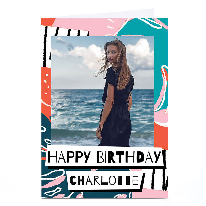 Photo Phoebe Munger Birthday Card - Tropical Birthday