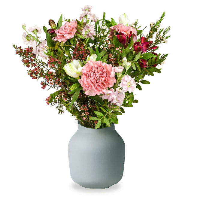 Pretty Pink Flower Bouquet