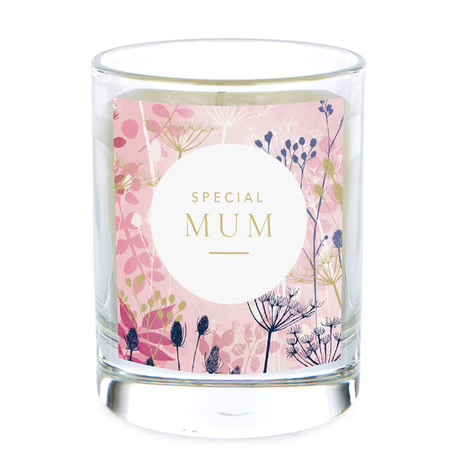 Personalised Pomegranate & Cashmere Scented Candle - Special Mum