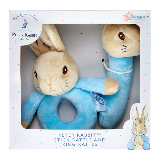 Peter Rabbit Baby Rattle & Ring Rattle