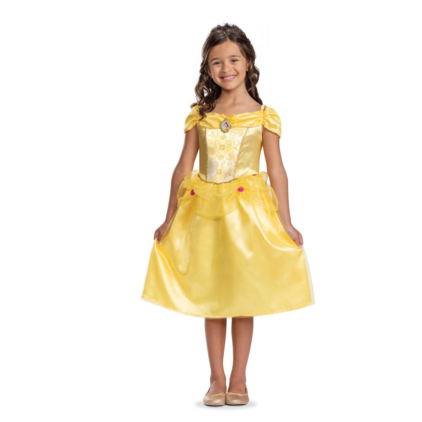 Mia And Me Classic Girls Fancy Dress Costume – Pink Dress With Wings, Size Small (Age 3-4, 104cm)