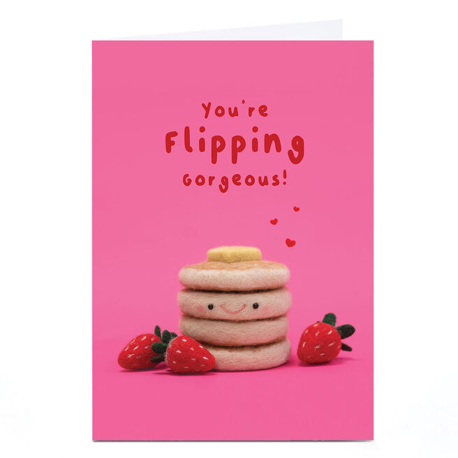 Lemon and Sugar Valentine's Day Card - Flipping Gorgeous Pancakes