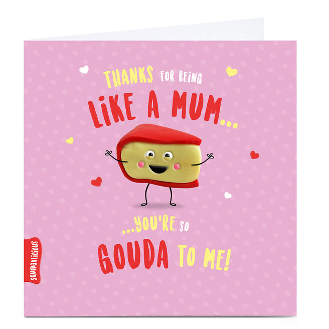 Personalised Squidgalicious Mother's Day Card - Like A Mum