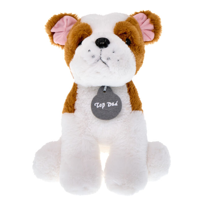 Bulldog Top Dad Soft Toy