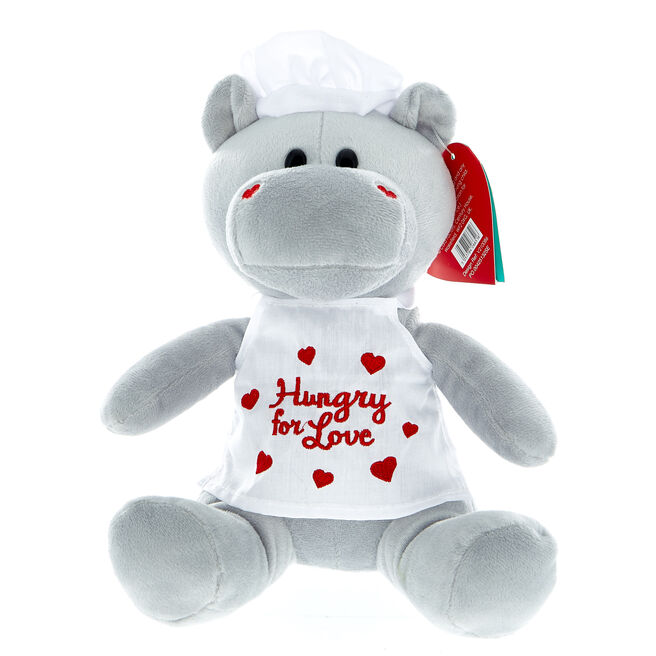 Hungry For Love Hippo Soft Toy 