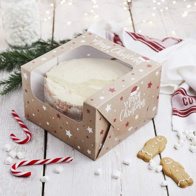 7-Inch Christmas Cake Box