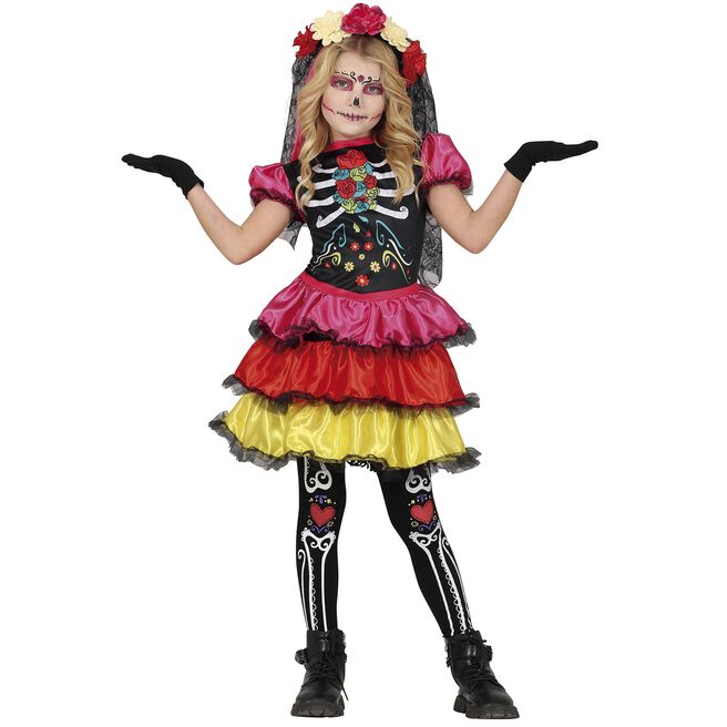 Catrina Children's Fancy Dress Costume