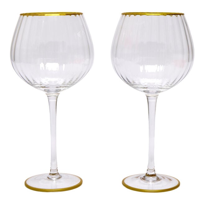 Here's To Love Gin Glasses - Set of 2