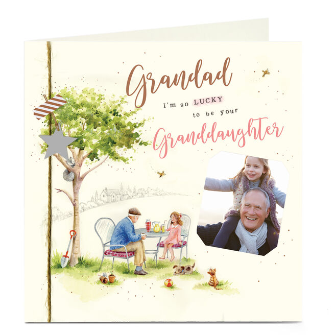Photo Father's Day Card - Grandad From Granddaughter