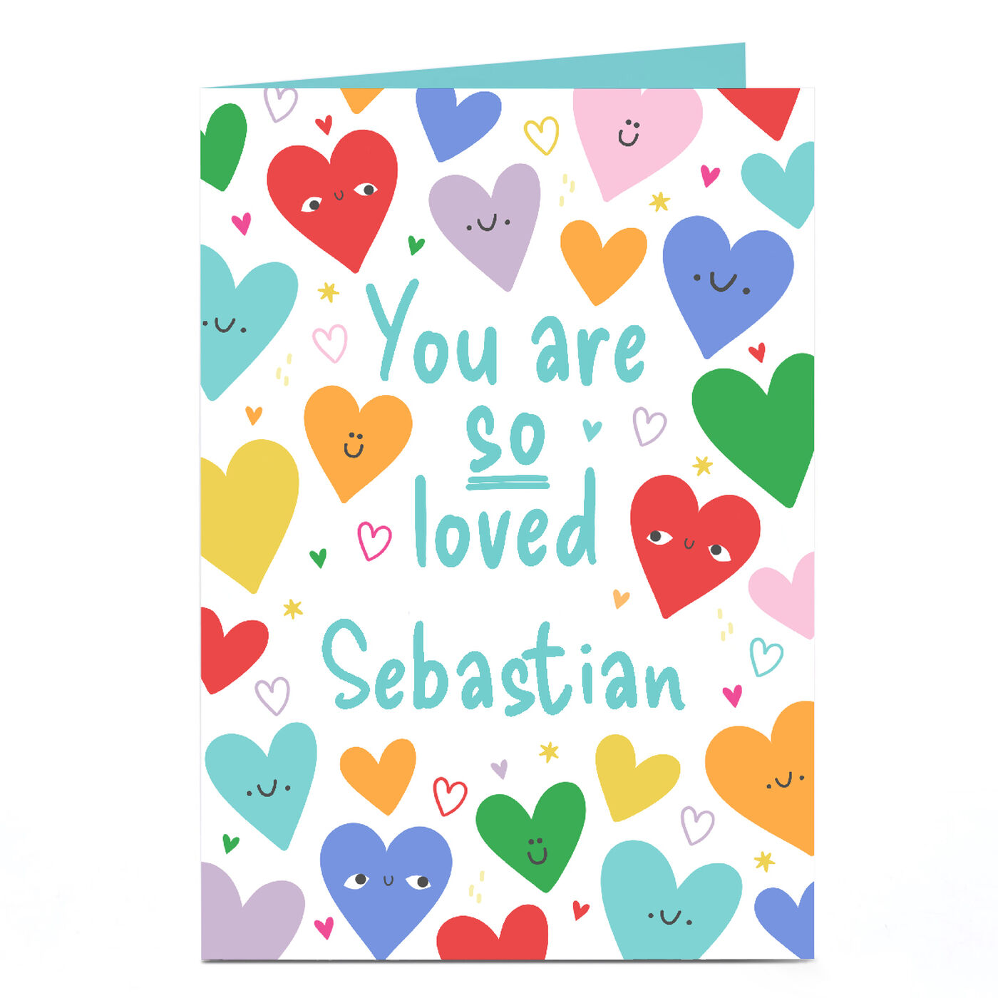 Buy Personalised Card - You Are So Loved for GBP 2.99 | Card Factory UK