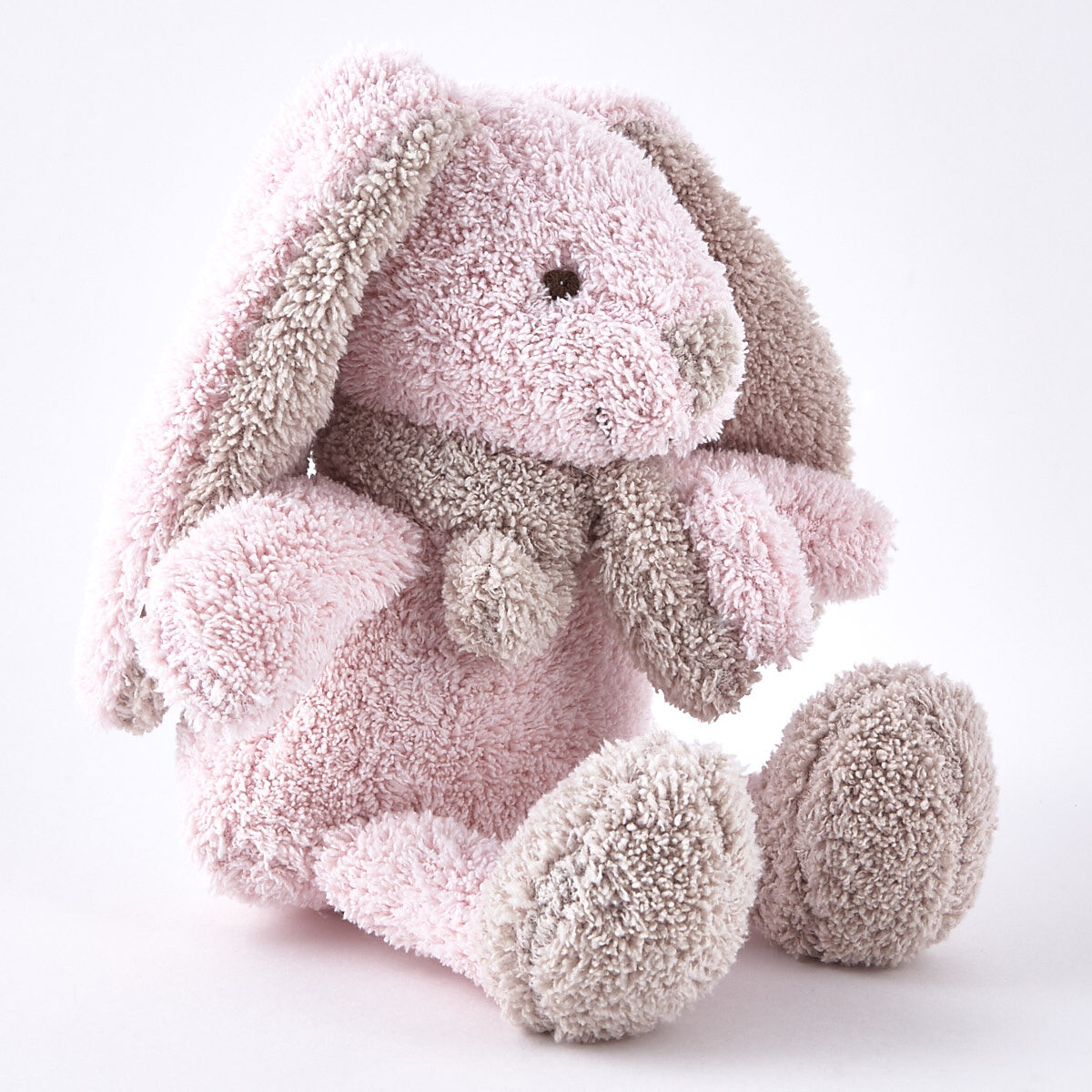 Buy Tiny Treasures - Pink Rabbit Towel Plushie for GBP 1.99 | Card