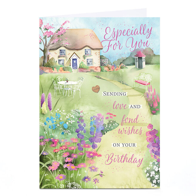 Personalised Birthday Card - Especially For You