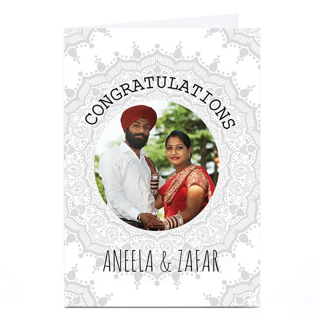 Photo Roshah Designs  Wedding Card - Congratulations