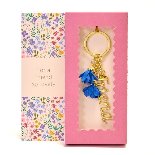 For A Friend So Lovely Keyring