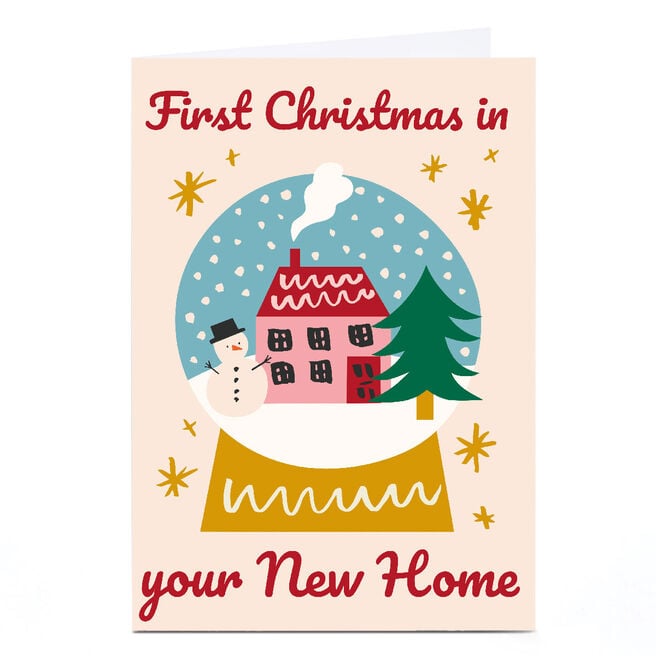 Personalised Ashley Le Quere Christmas Card - First Christmas In Your New Home