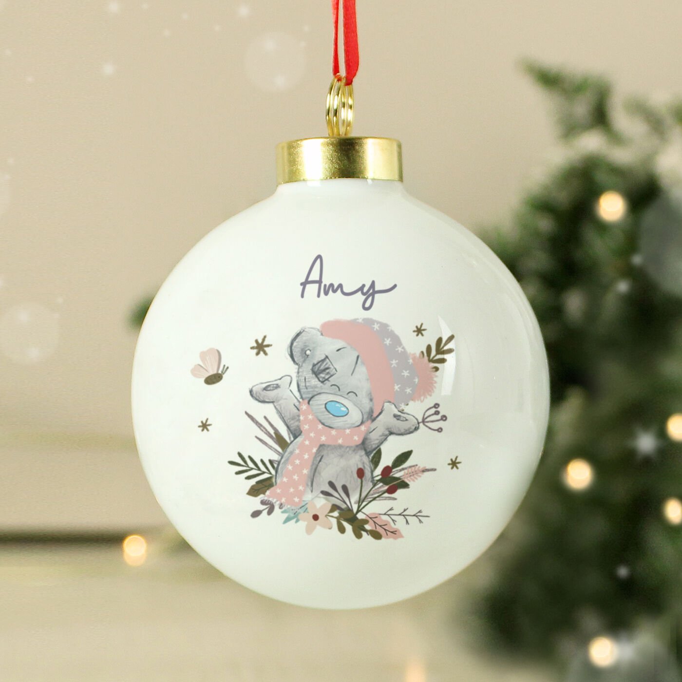 Buy Personalised Me To You Tatty Teddy Cosy Winter Christmas Bauble for ...