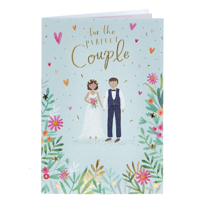 Wedding Card - For The Perfect Couple