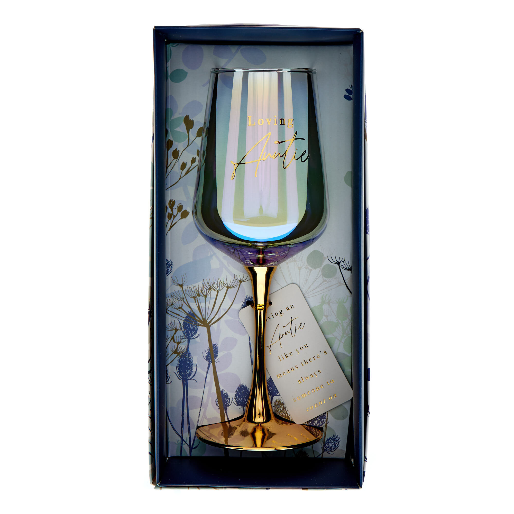 Aunty wine best sale glass