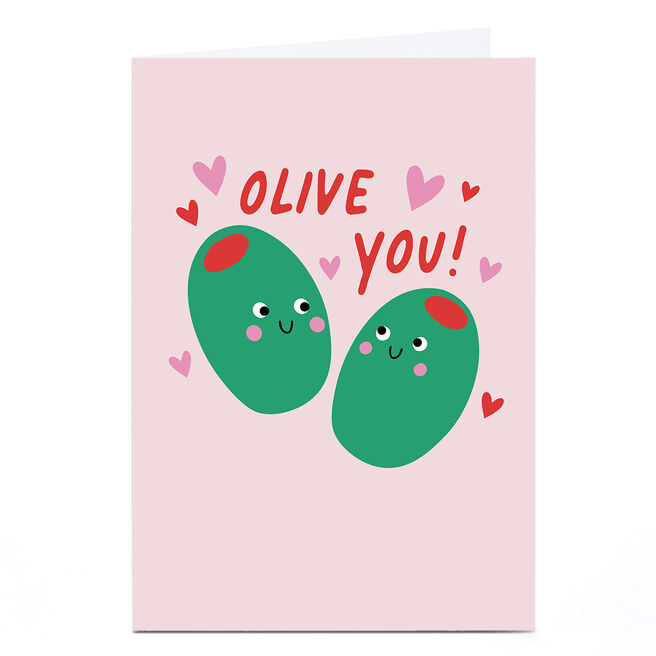 Valentine's Day Card - Olive You