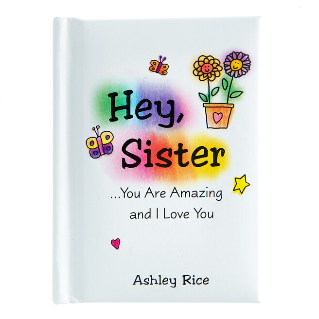 Blue Mountain Arts Keepsake Book - Hey, Sister You Are Amazing