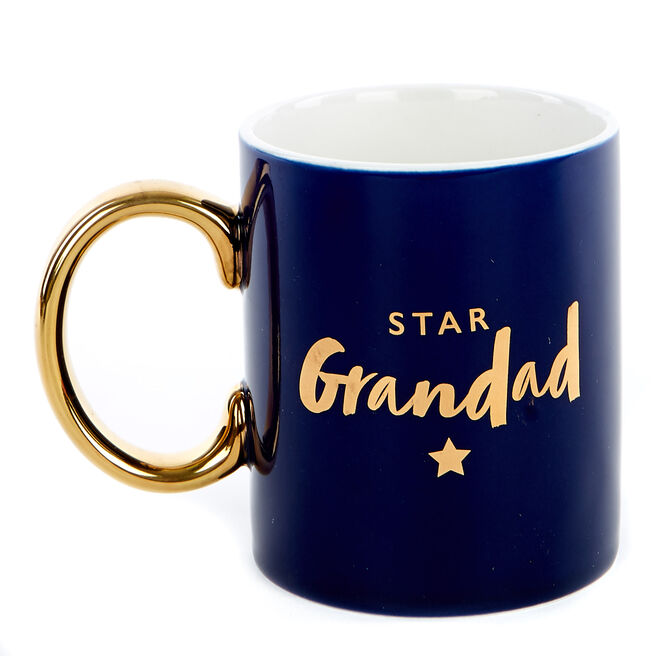 Star Grandad Christmas Mug 