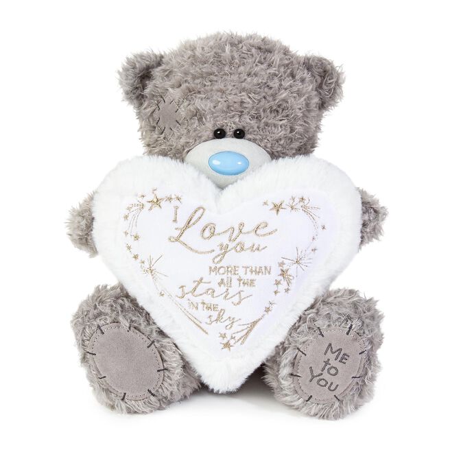 Me to You Tatty Teddy Bear Holding 'Love You' Heart