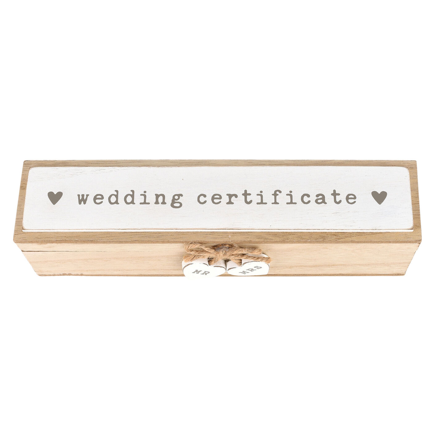 Buy Mr & Mrs Wooden Wedding Certificate Holder for GBP 7.99 Card