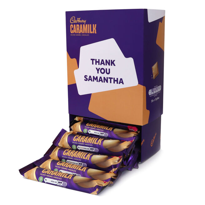 Personalised Cadbury Caramilk Favourites Box