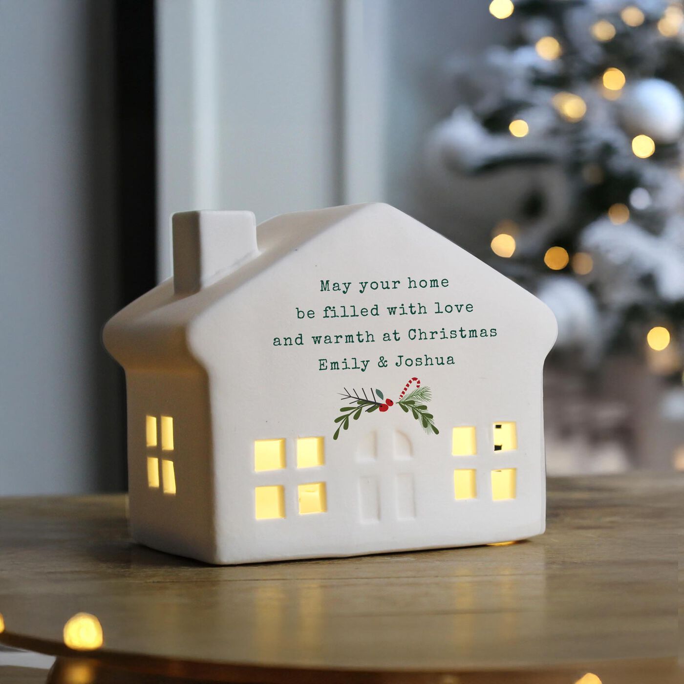 Led House Christmas Buy Personalised Christmas LED House for GBP 16.99 | Card Factory UK