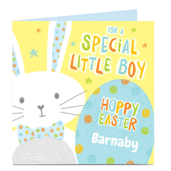 Personalised Easter Card - Little Boy