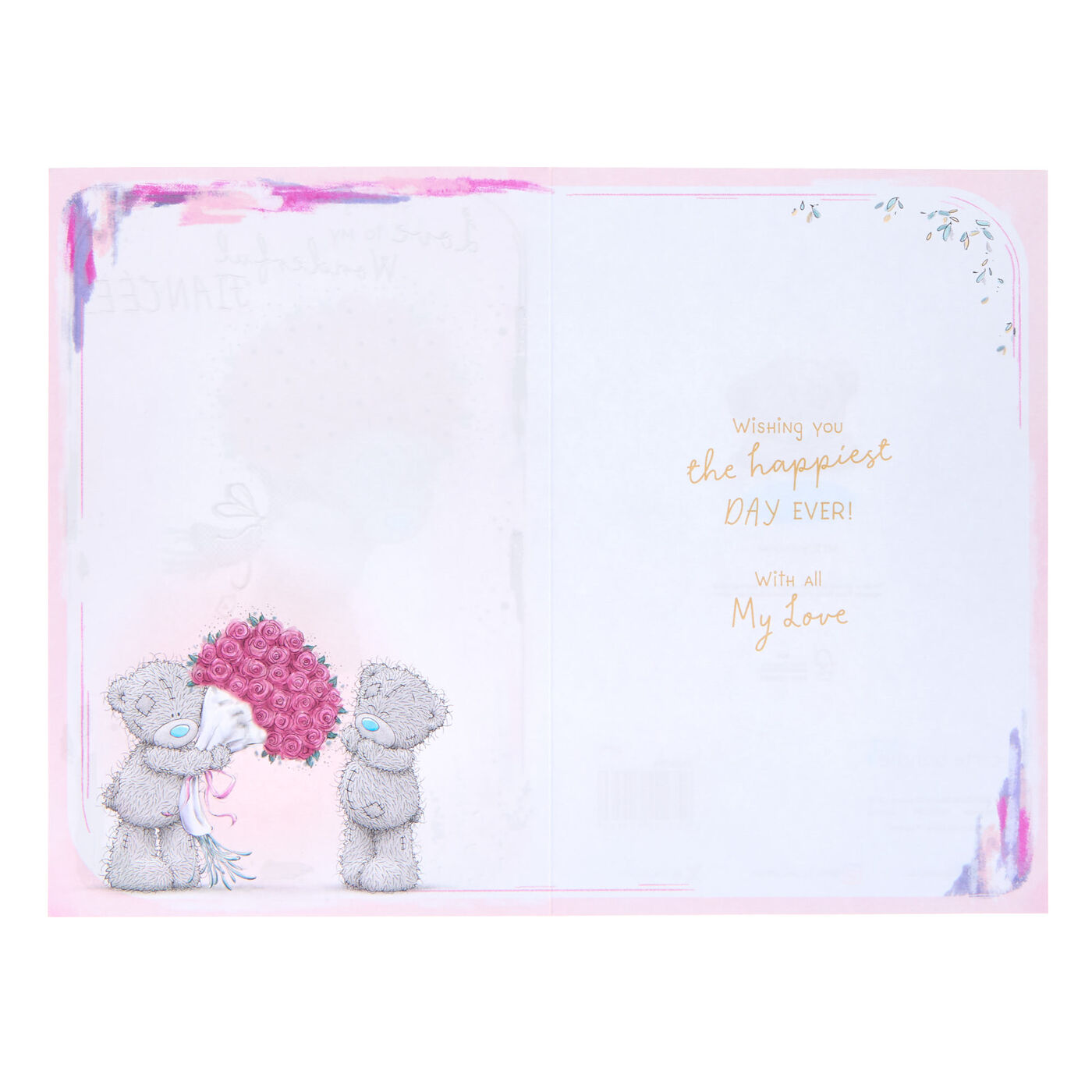 Buy Me To You Tatty Teddy Wonderful Fiancee Birthday Card for GBP 1.99 ...