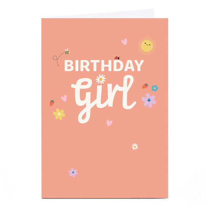 Personalised Frances Wilson Birthday Card - Birthday Girl