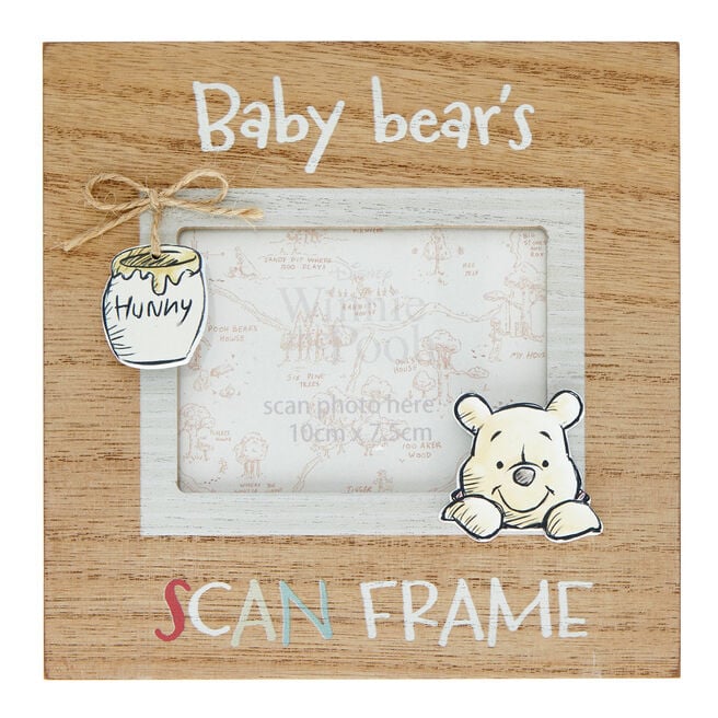 Winnie The Pooh Baby Scan Photo Frame